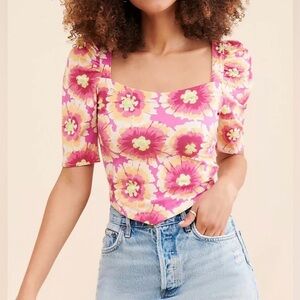 FREE PEOPLE Give Me More Crop Top EUC